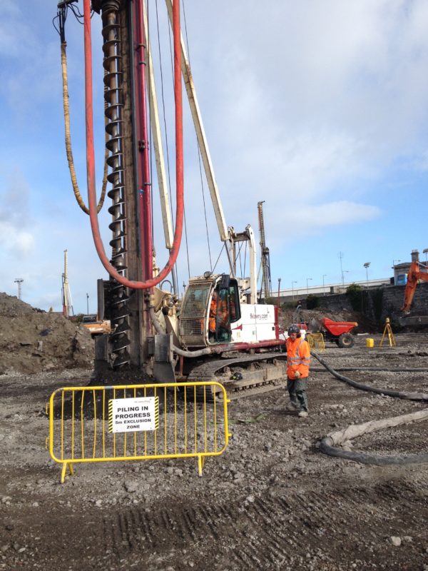 Grangegorman Piling Works