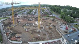 Aerial view of the Baird & Anchor Site