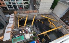 Image of FK Lowry Piling at Ship Street Dublin