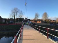 View from the new bridge