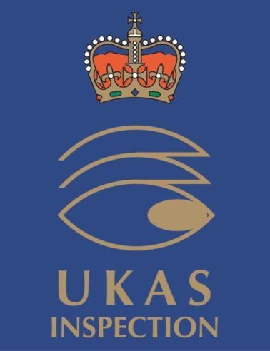 UKAS accreditation ISO/IEC 17020:2012 achieved