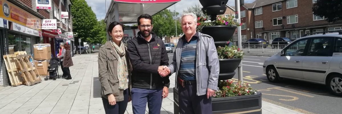 Ruislip Residence Association Planters Donation June 19