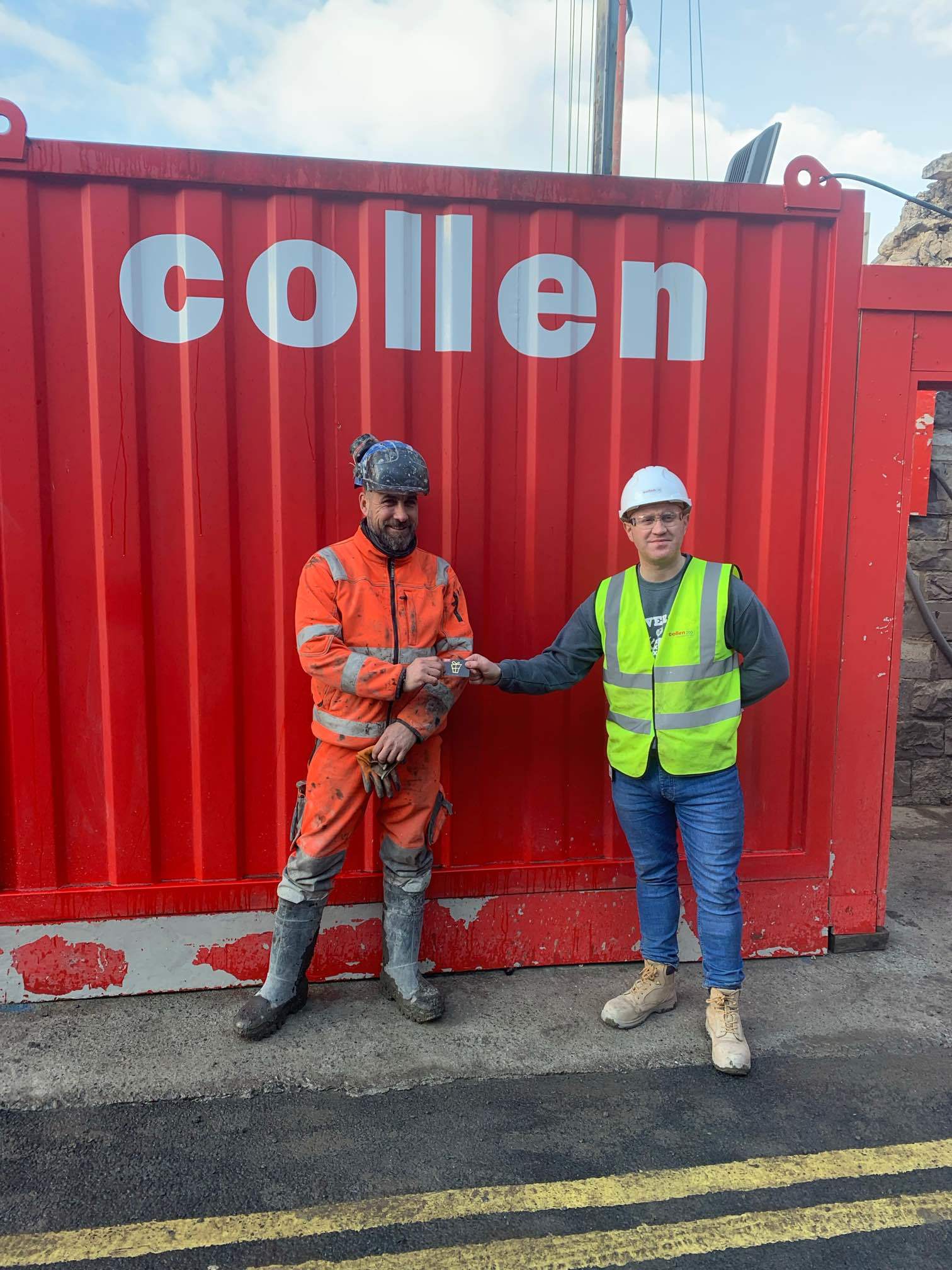 Fklowry collen piling safety award